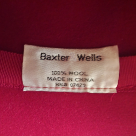 Beautiful ❤️ Baxter Wells 100% Wool Hat - Picture 8 of 8